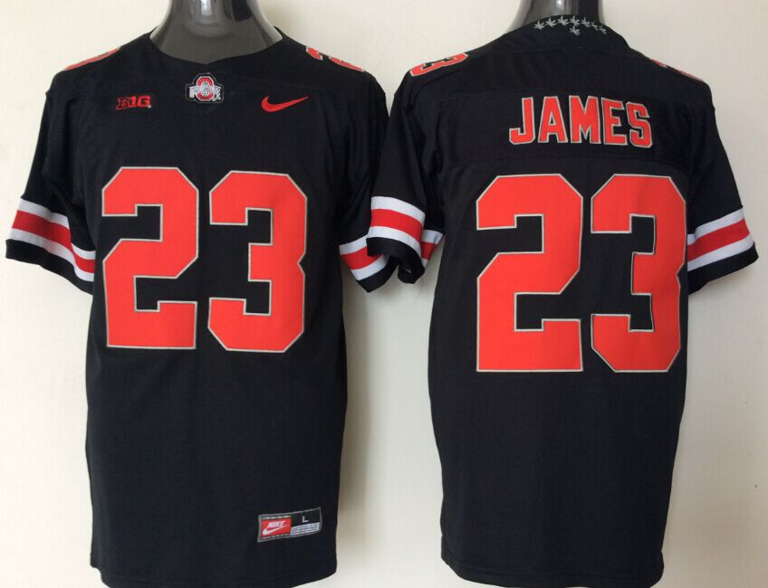NCAA Men Ohio State Buckeyes #23 james black->ncaa teams->NCAA Jersey